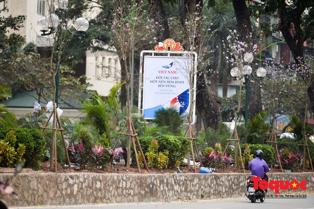 Đường phố Hà Nội được chỉnh trang trước hội nghị thượng đỉnh Mỹ - Triều  - Ảnh 5.