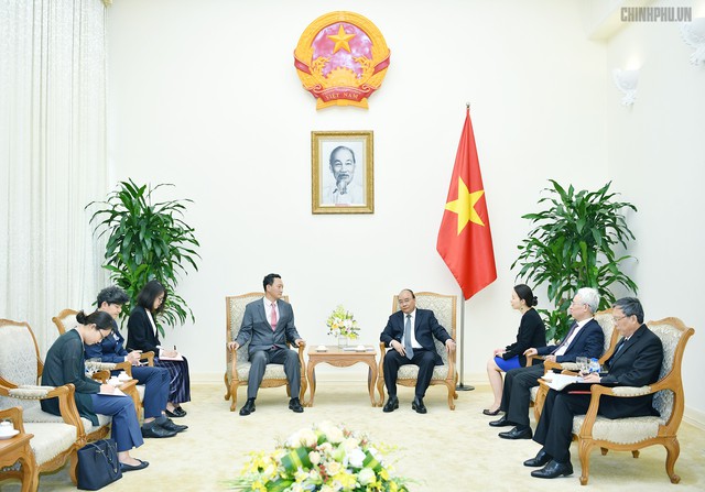 Thủ tướng Nguyễn Xuân Phúc đã tiếp Đại sứ Hàn Quốc tại Việt Nam - Ảnh 1.