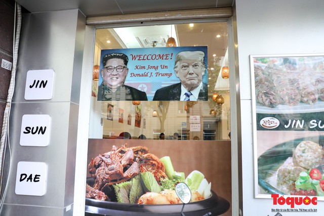Nhà hàng Hà Nội tung chiêu quảng cáo ăn theo thượng đỉnh Mỹ - Triều - Ảnh 8.