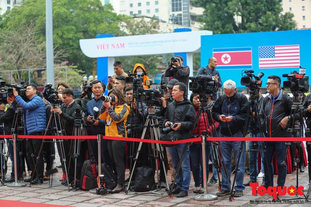 Khai trương trung tâm báo chí quốc tế Hội nghị Thượng đỉnh Hoa Kỳ - Triều Tiên lần 2 - Ảnh 4.