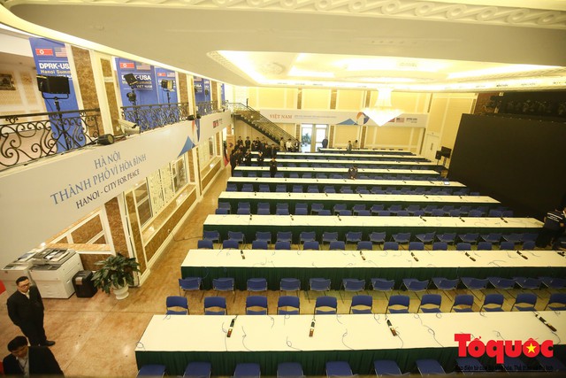 Khai trương trung tâm báo chí quốc tế Hội nghị Thượng đỉnh Hoa Kỳ - Triều Tiên lần 2 - Ảnh 9.