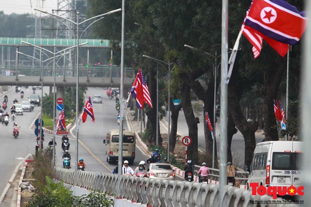 An ninh thắt chặt, Hà Nội đã sẵn sàng trước thềm Hội nghị thượng đỉnh Mỹ - Triều lần 2 - Ảnh 4.