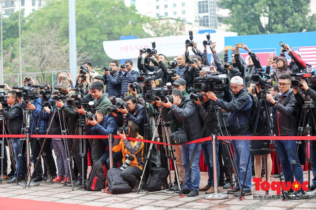 Hàng trăm phóng viên, báo chí chạy đua thông tin trước thềm hội nghị thượng đỉnh Mỹ - Triều - Ảnh 21.