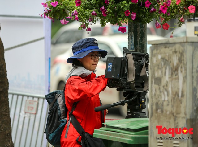 Hàng trăm phóng viên, báo chí chạy đua thông tin trước thềm hội nghị thượng đỉnh Mỹ - Triều - Ảnh 16.