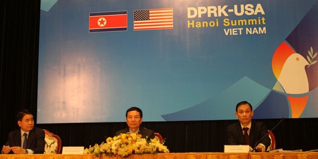 Bộ trưởng Nguyễn Mạnh Hùng: Có gần 3.000 phóng viên quốc tế tới Việt Nam đưa tin Hội nghị Mỹ-Triều - Ảnh 1.
