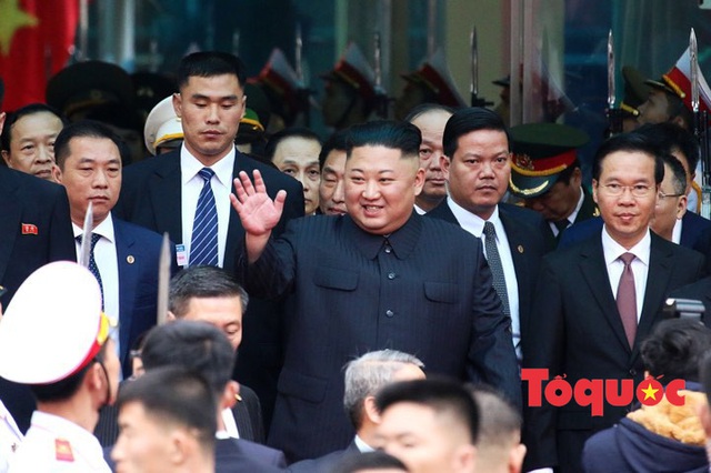 Cập nhật: Đoàn xe chở Nhà lãnh đạo Kim Jong-un đã về tới Hà Nội - Ảnh 12.