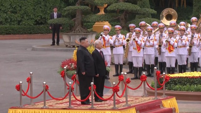 Lễ đón chính thức Chủ tịch Triều Tiên Kim Jong-un  - Ảnh 7.