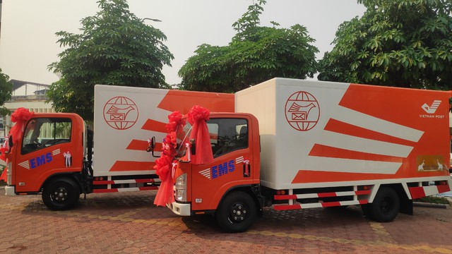 Bưu điện Việt Nam tặng Bưu chính Lào 02 xe ô tô chuyên ngành tải trọng 3,5 tấn - Ảnh 3.