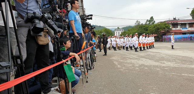 Lễ tiễn Chủ tịch Kim Jong-un tại ga Đồng Đăng - Ảnh 7.