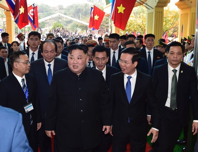 Chủ tịch Kim Jong-un cảm ơn sự đón tiếp trọng thị, thân tình và hữu nghị của Việt Nam - Ảnh 2.