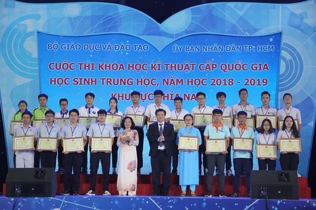 13 Dự án đoạt giải Nhất cuộc thi Khoa học kỹ thuật cấp quốc gia học sinh trung học khu vực phía Nam - Ảnh 1.