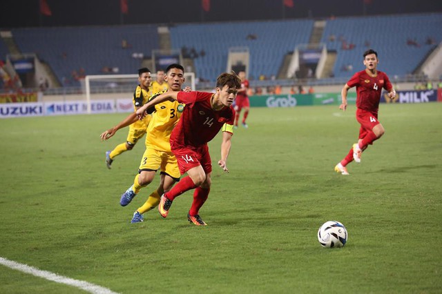 U23 Việt Nam chiến thắng giòn giã trước Brunei - Ảnh 1.
