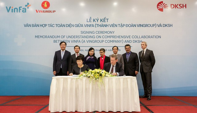 Vingroup ký kết hợp tác chiến lược với Tập đoàn DKSH - Ảnh 1.