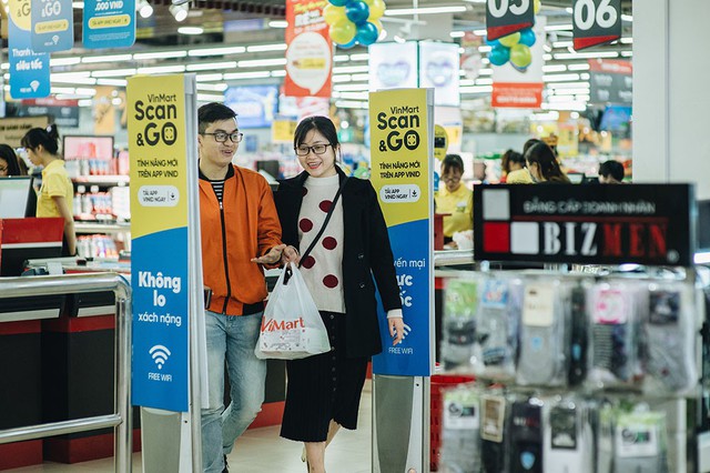 Vì sao tính năng VinMart Scan & Go gây sốt? - Ảnh 1.