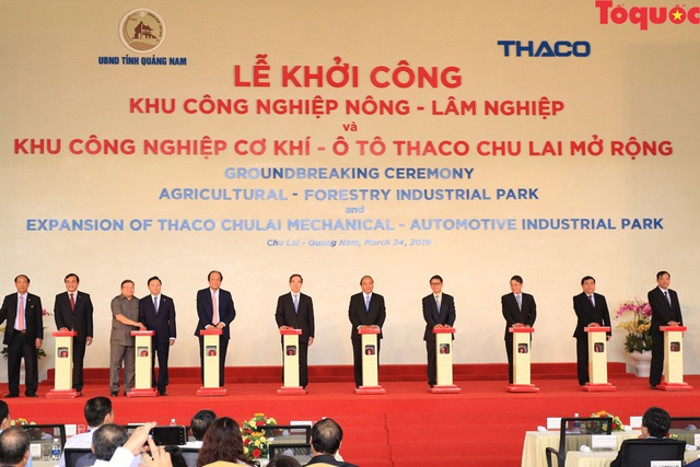Thủ tướng Nguyễn Xuân Phúc dự khởi công các dự án của Thaco tại Chu Lai – Quảng Nam - Ảnh 5.