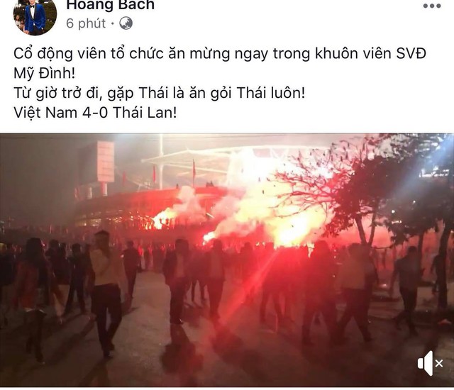 Việt Nam thắng Thái tỷ số 4-0, sao Việt phấn khích đứng ngồi không yên - Ảnh 2.