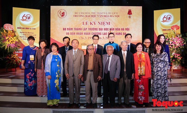 Trường Đại học Văn hóa Hà Nội kỷ niệm 60 năm ngày thành lập và đón nhận Huân chương Lao động hạng Ba - Ảnh 9.