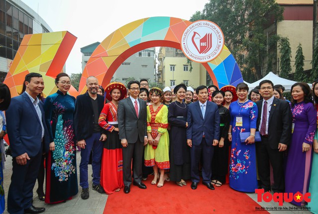 Trường Đại học Văn hóa Hà Nội kỷ niệm 60 năm ngày thành lập và đón nhận Huân chương Lao động hạng Ba - Ảnh 15.