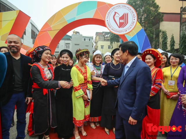 Trường Đại học Văn hóa Hà Nội kỷ niệm 60 năm ngày thành lập và đón nhận Huân chương Lao động hạng Ba - Ảnh 14.