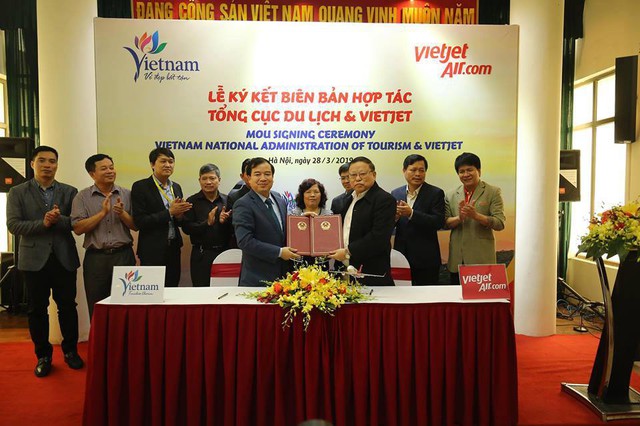 Tổng cục Du lịch và Vietjet Air hợp tác quảng bá, giới thiệu hình ảnh đất nước con người của Việt Nam ra thế giới - Ảnh 1.