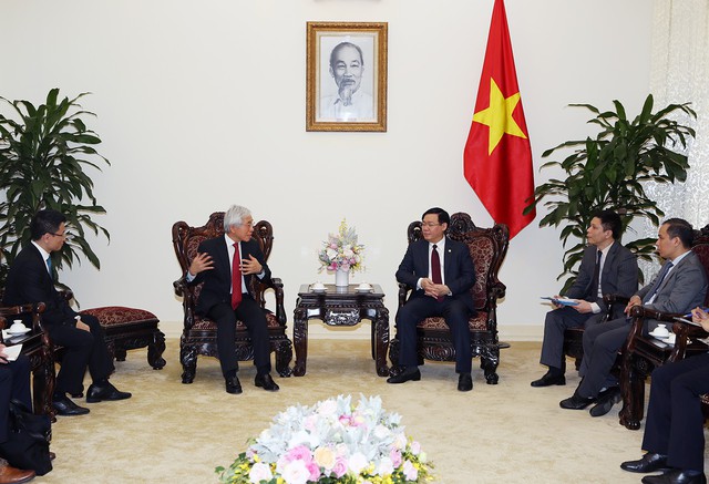 Phó Thủ tướng Vương Đình Huệ hoan nghênh Tập đoàn J Trust tham gia việc cơ cấu lại các tổ chức tín dụng tại Việt Nam - Ảnh 1.