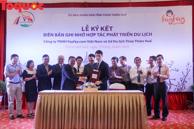 Trang thương mại điện tử Fayfay ký kết hợp tác phát triển du lịch với Thừa Thiên Huế - Ảnh 1.