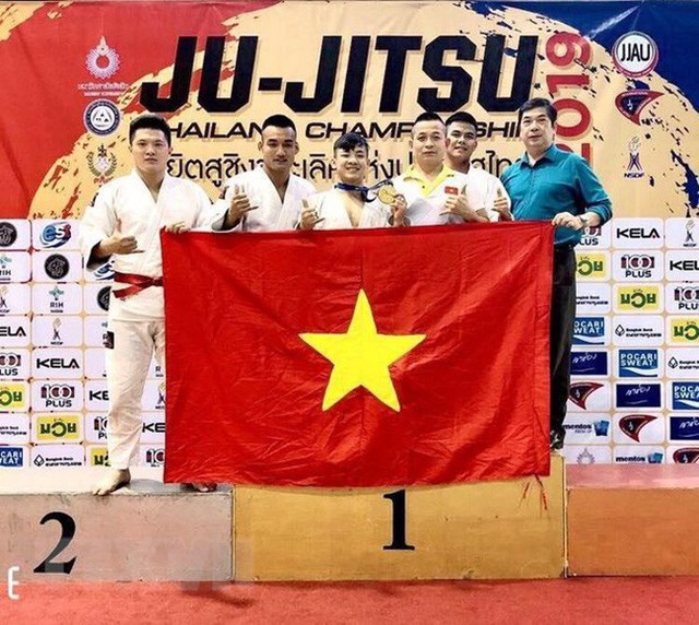 Việt Nam giành huy chương Vàng tại Giải Ju-Jitsu Thái Lan mở rộng - Ảnh 1.