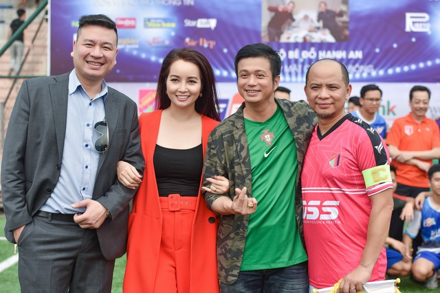 Dàn sao tổ chức giải bóng đá gây quỹ ủng hộ con gái đạo diễn Đỗ Đức Thành đang bị ung thư - Ảnh 4.