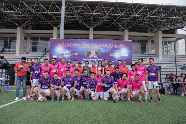 Dàn sao tổ chức giải bóng đá gây quỹ ủng hộ con gái đạo diễn Đỗ Đức Thành đang bị ung thư - Ảnh 1.