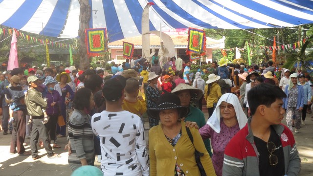 Lễ hội Vía bà Chúa xứ tại Khu di tích Gò Tháp  - Ảnh 1.
