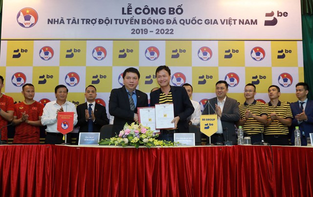 Ứng dụng gọi xe Be trở thành Nhà tài trợ Đội tuyển Bóng đá Việt Nam 3 năm (2019-2022) - Ảnh 3.