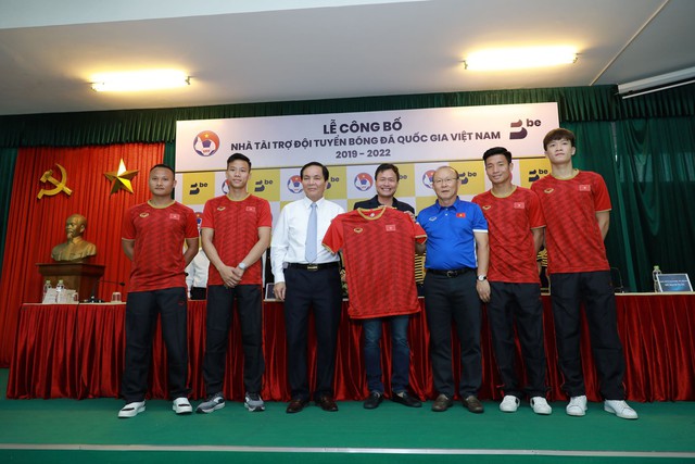 Ứng dụng gọi xe Be trở thành Nhà tài trợ Đội tuyển Bóng đá Việt Nam 3 năm (2019-2022) - Ảnh 2.