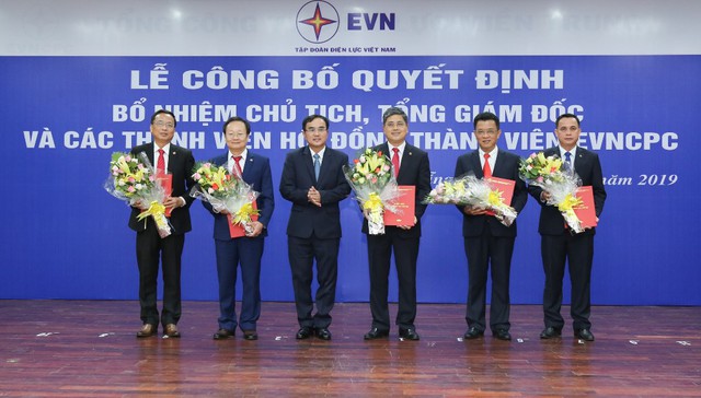 Bổ nhiệm Chủ tịch, Tổng giám đốc và các thành viên Hội đồng thành viên EVNCPC - Ảnh 1.