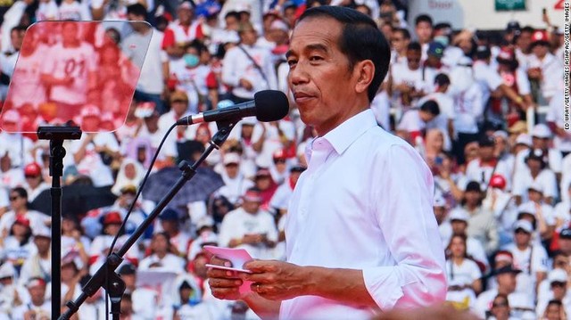 Joko Widodo dẫn đầu kết quả bầu cử Indonesia: cách biệt thấp hơn mong đợi - Ảnh 1.