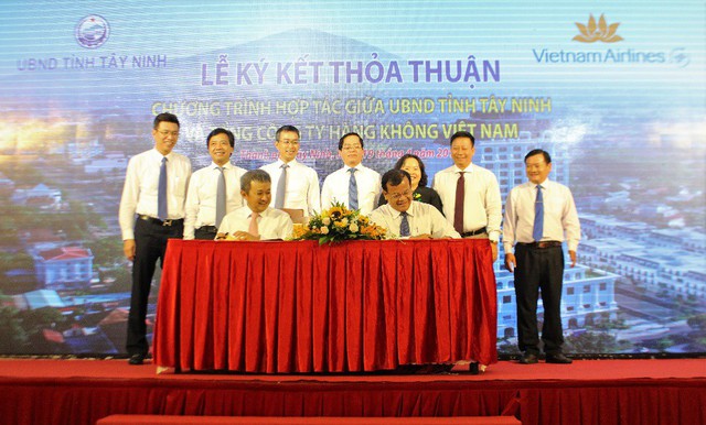 Tây Ninh hợp tác với Vietnam Airlines quảng bá thương hiệu điểm đến du lịch - Ảnh 1.