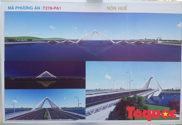 Huế treo thưởng nửa tỷ đồng giải nhất phương án thiết kế cầu vượt sông Hương - Ảnh 2.