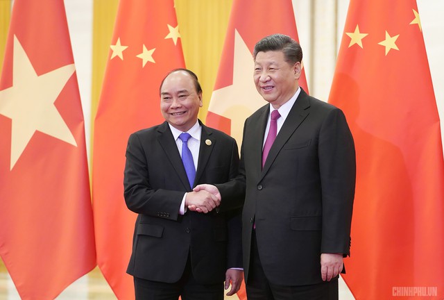 Thủ tướng hội kiến Tổng Bí thư, Chủ tịch Trung Quốc Tập Cận Bình - Ảnh 1.