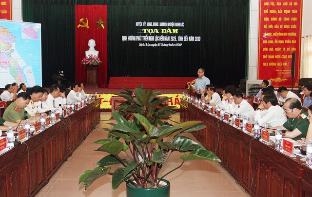 Phó Thủ tướng Vương Đình Huệ:  Đưa Nghi Lộc trở thành vùng trọng điểm phát triển kinh tế của Nghệ An - Ảnh 2.