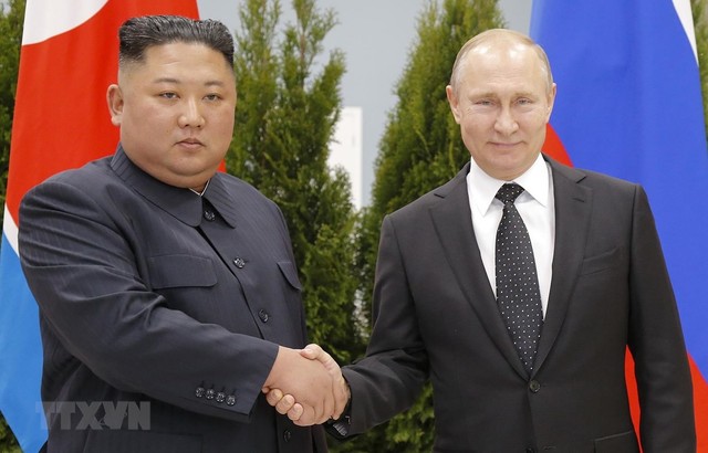 Triều Tiên chiếu phim tài liệu về chuyến thăm Nga của ông Kim Jong-un - Ảnh 1.