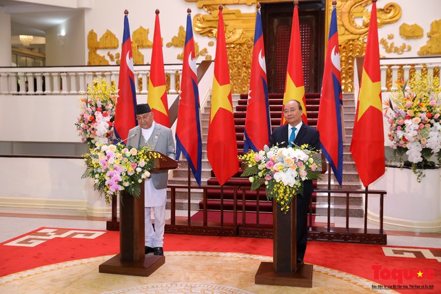 Thủ tướng Nepal đến thăm chính thức Việt Nam và dự Đại lễ  Phật đản Vesak 2019 - Ảnh 7.