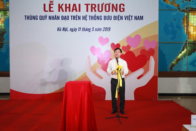 Khai trương Thùng quỹ Nhân đạo trên hệ thống Bưu điện Việt Nam - Ảnh 1.