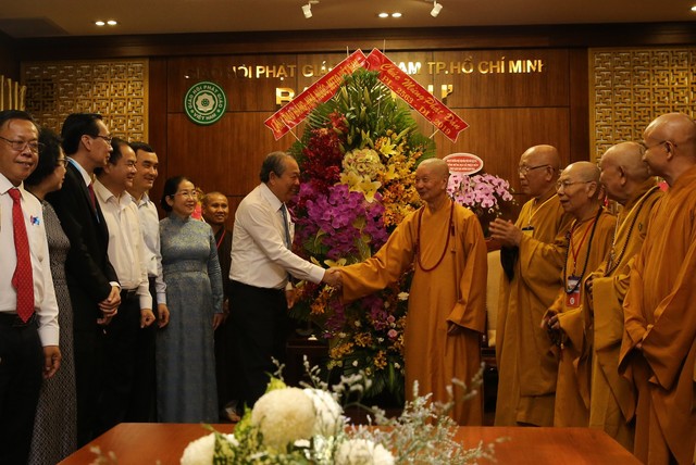 Giáo hội Phật giáo Việt Nam ngày nay đã làm được nhiều việc lợi đạo, ích đời, thực hiện cứu khổ độ sinh - Ảnh 1.