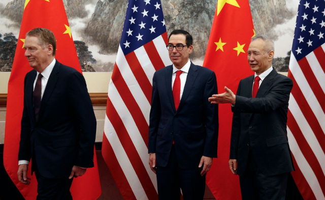 Đàm phán thương mại Mỹ-Trung có thể về đích giữa tháng 5? - Ảnh 1.