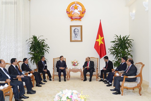 Thủ tướng Nguyễn Xuân Phúc tiếp lãnh đạo Campuchia và Lào sang dự Quốc tang nguyên Chủ tịch nước Lê Đức Anh - Ảnh 2.