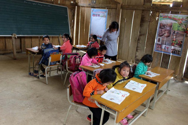 Cán bộ nhân viên Tập đoàn TNG Holdings Vietnam gây quỹ xây trường học cho trẻ em vùng cao - Ảnh 4.