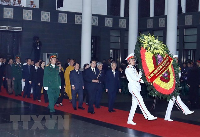 Cử hành trọng thể Lễ Quốc tang nguyên Chủ tịch nước, Đại tướng Lê Đức Anh - Ảnh 22.