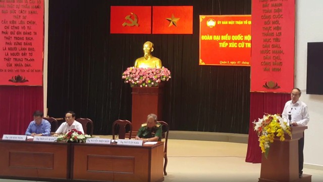 Bí thư Nguyễn Thiện Nhân: Cử tri sẽ sớm thấy Tổng bí thư xuất hiện làm việc - Ảnh 1. Bí thư Nguyễn Thiện Nhân: Cử tri sẽ sớm thấy Tổng bí thư xuất hiện làm việc - Ảnh 1.