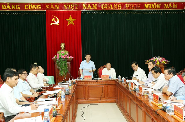 Đoàn kiểm tra của Bộ Chính trị làm việc với tỉnh Quảng Trị - Ảnh 1.