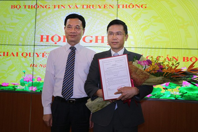 Bộ trưởng TT&TT trao quyết định bổ nhiệm Tổng biên tập báo VietNamNet - Ảnh 2.