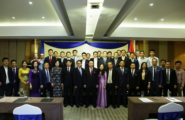 Phó Thủ tướng Vương Đình Huệ động viên các doanh nghiệp Việt Nam ở Myanmar   - Ảnh 3.